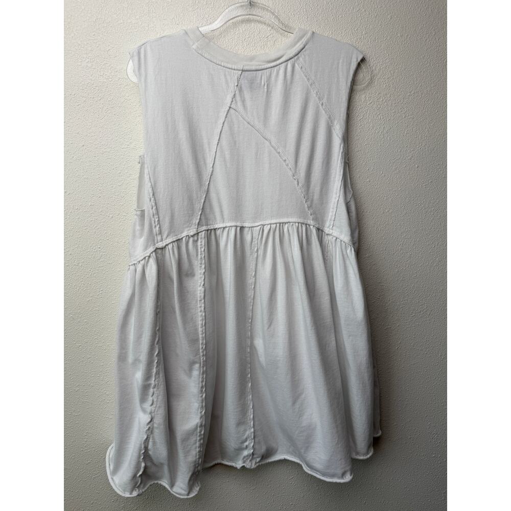 Urban Outfitters Stevie White Babydoll Dress Women's M - Picture 4 of 15